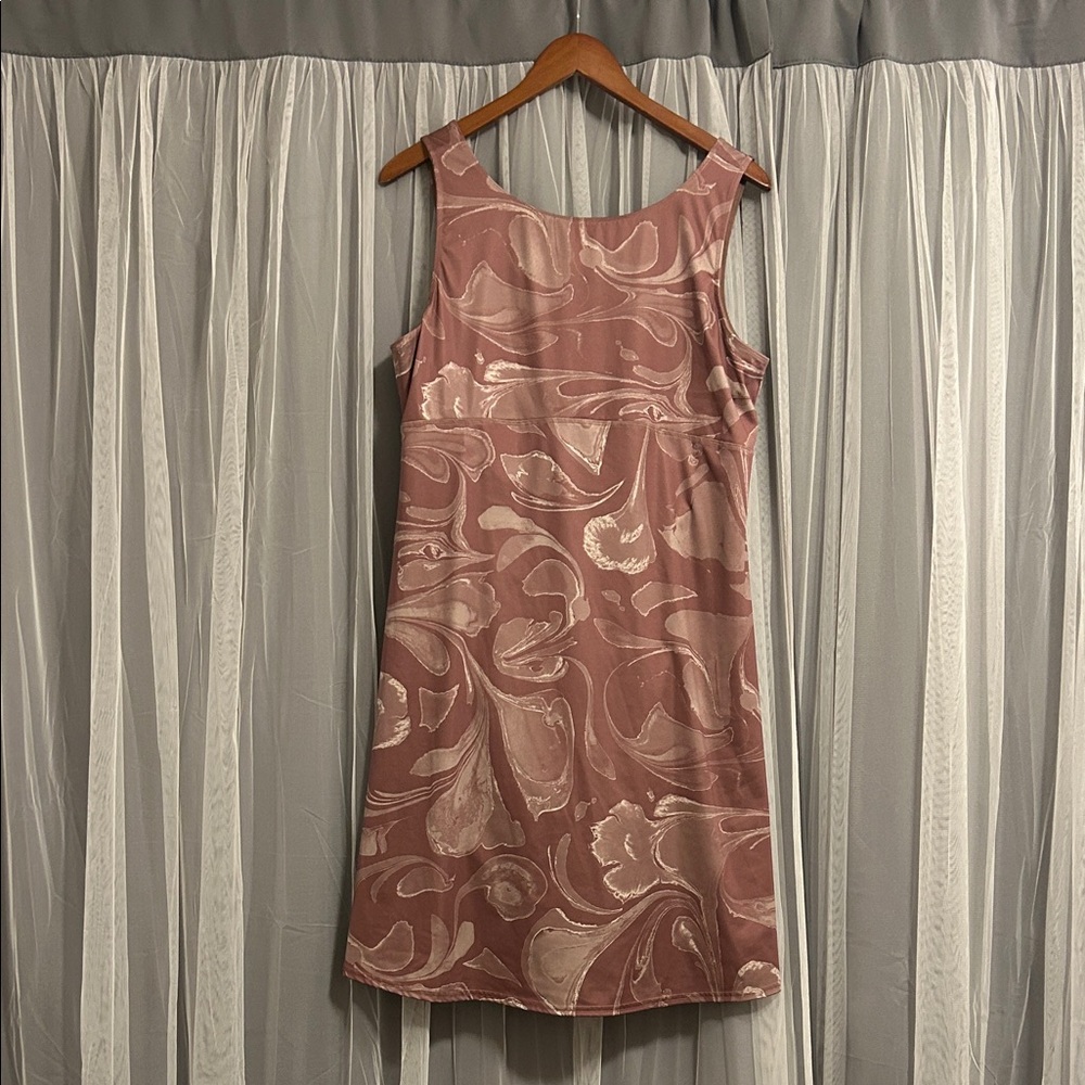 Columbia Athletic Sleeveless Pink/Purple Patterned Skort Dress Size XL